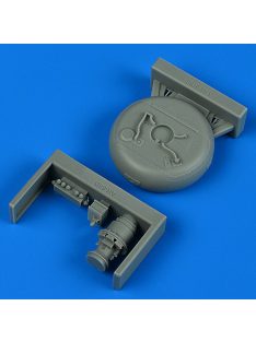   Quickboost - AH-64D Longbow Apache AN/APG-78 fire control radar for Hasegawa