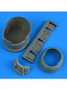   Quickboost - F6F-5 Hellcat cowling and cooling flaps (opened)