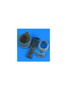   Quickboost - F6F-3 Hellcat cowling late - opened flaps recommended for Eduard