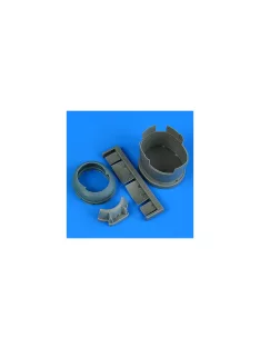   Quickboost - F6F-3 Hellcat cowling early - closed flaps recommended for Hobby Boss
