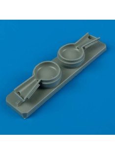   Quickboost - Morane Saulnier MS.406 wheel well Für Hasegawa Bausatz