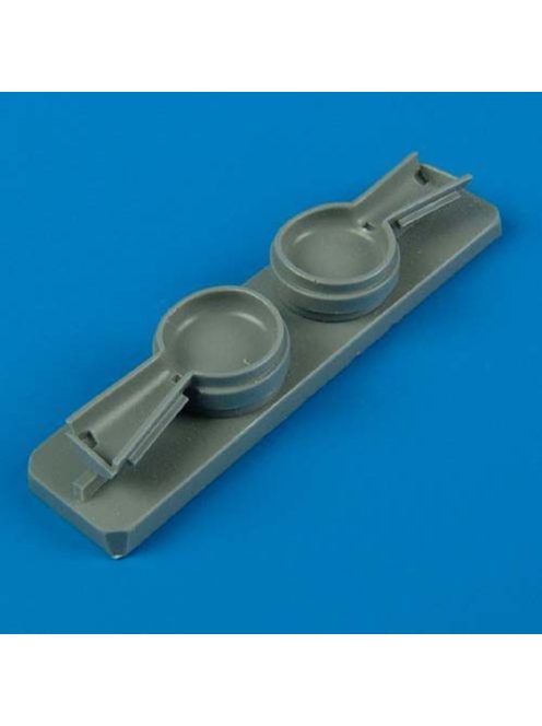Quickboost - Morane Saulnier MS.406 wheel well Für Hasegawa Bausatz