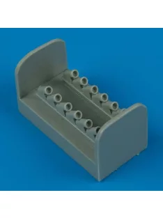 Quickboost - 1/72 Spitfire Mk.XIV exhaust - Round