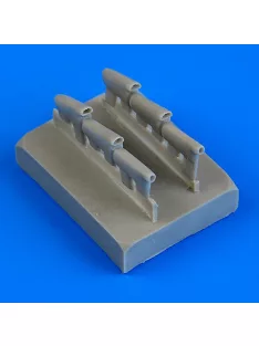 Quickboost - 1/72 Defiant Mk.I exhaust - rounded