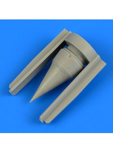 Quickboost - MiG-21MF correct radar nose f. Eduard