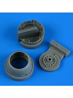Quickboost - Fw 190D-9 cowling & cooling flaps (opened)