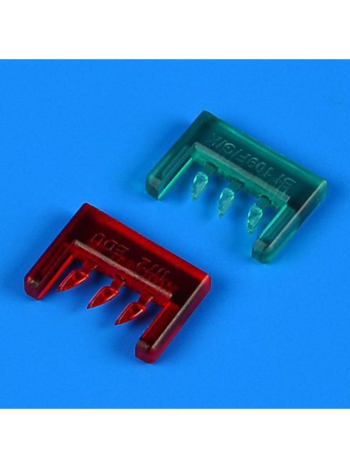 Quickboost - Bf 109F/G/K colored position lights