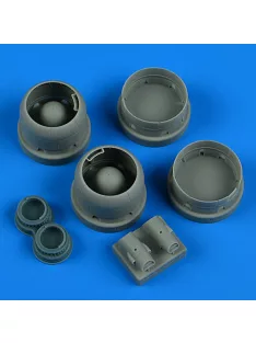  Quickboost - PBY-5 Catalina correct cowlings closed flaps for Academy