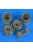 Quickboost - B-25H/J Mitchell cowlings and cooling flaps (closed)