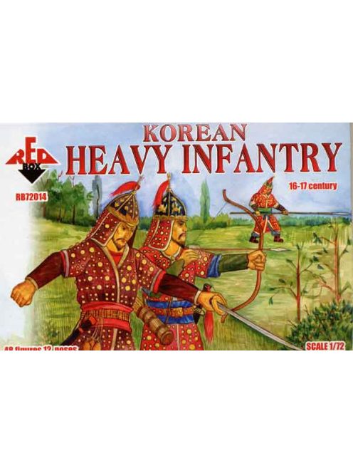 Red Box - Korean heavy infantry, 16.-17. century