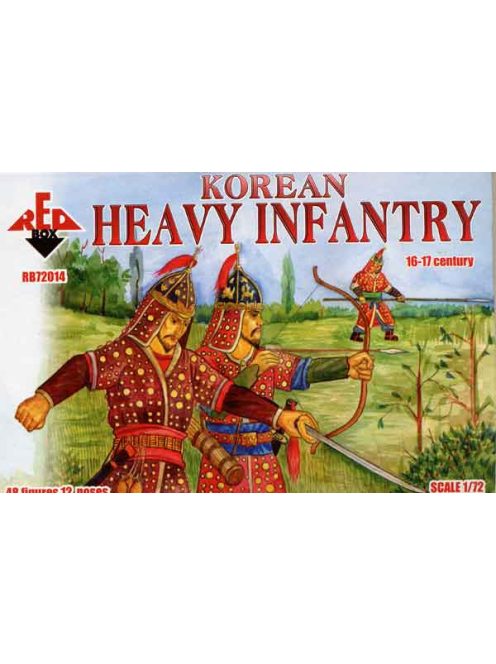 Red Box - Korean heavy infantry, 16.-17. century