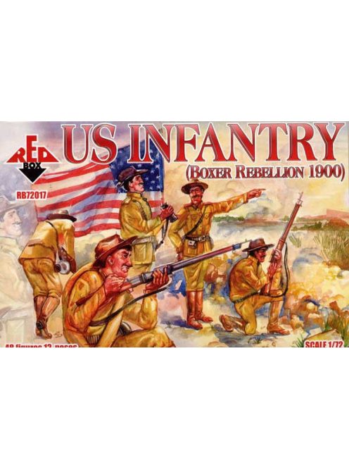 Red Box - US Infantry, Boxer Rebellion 1900
