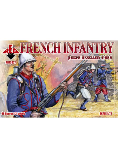 Red Box - French Infantry, Boxer Rebellion 1900