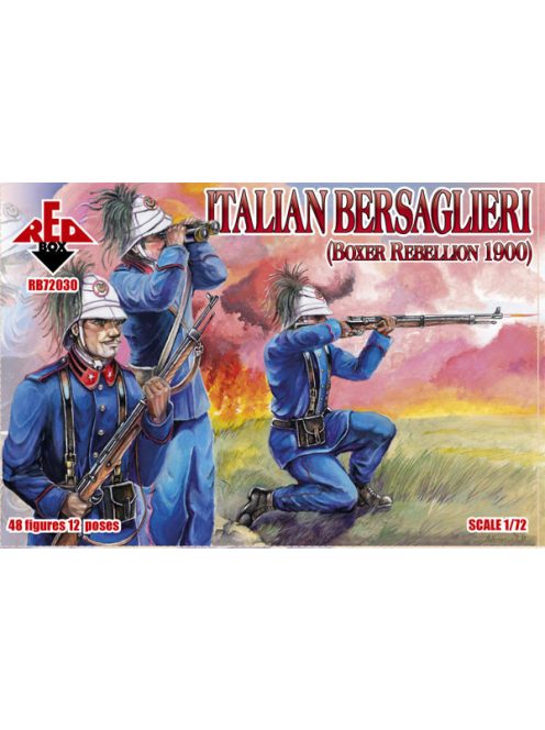 Red Box - Italian Bersaglieri, Boxer Rebellion