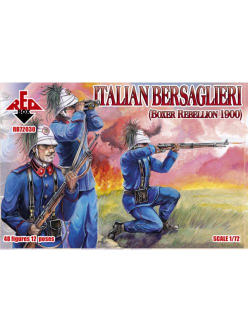 Red Box - Italian Bersaglieri, Boxer Rebellion