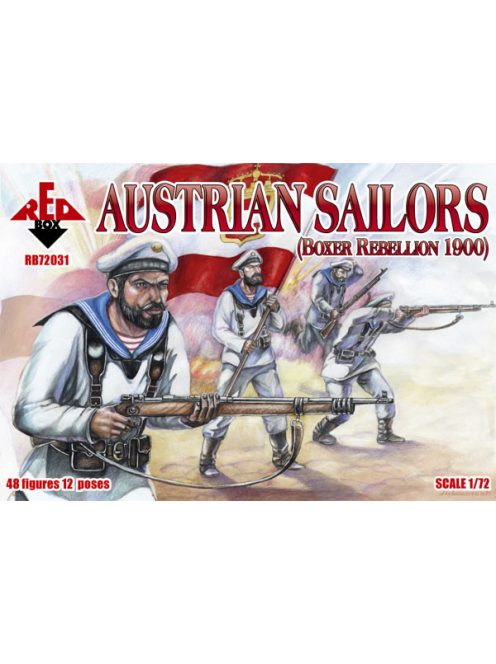 Red Box - Austrian sailors, Boxer Rebellion 1900
