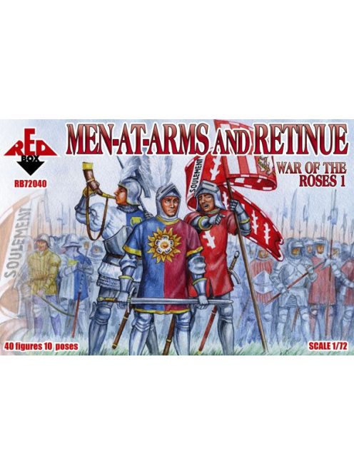Red Box - War of the Roses 1. Men-at-Arms & Retinu 