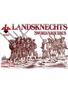 Red Box - Landsknechts (Sword/Arquebus) 16th centu