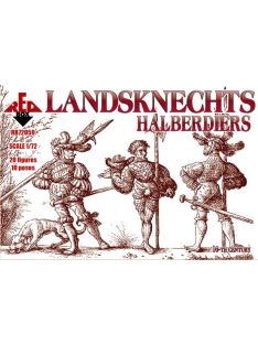 Red Box - Landsknechts (Halberdiers),16th century