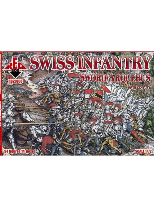 Red Box - Swiss Infantry (Sword/Arqebus) 16th cent