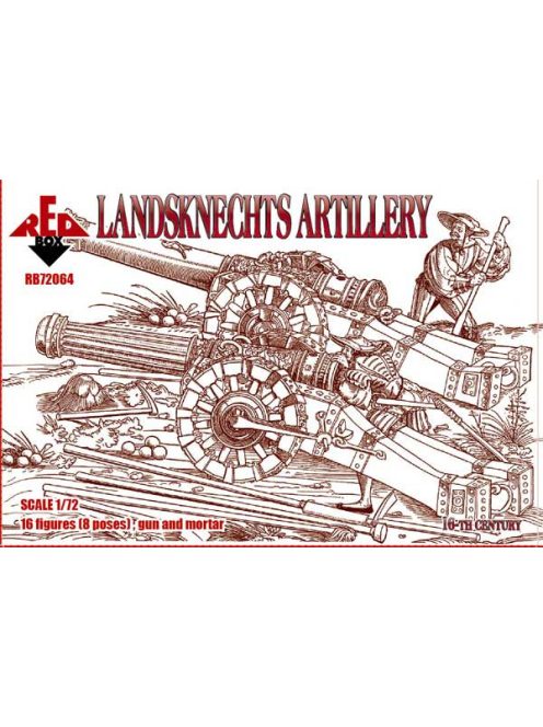 Red Box - Landsknechts (Artillery), 16th century