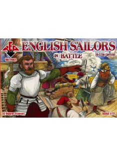 Red Box - English sailor in battle,16-17th century