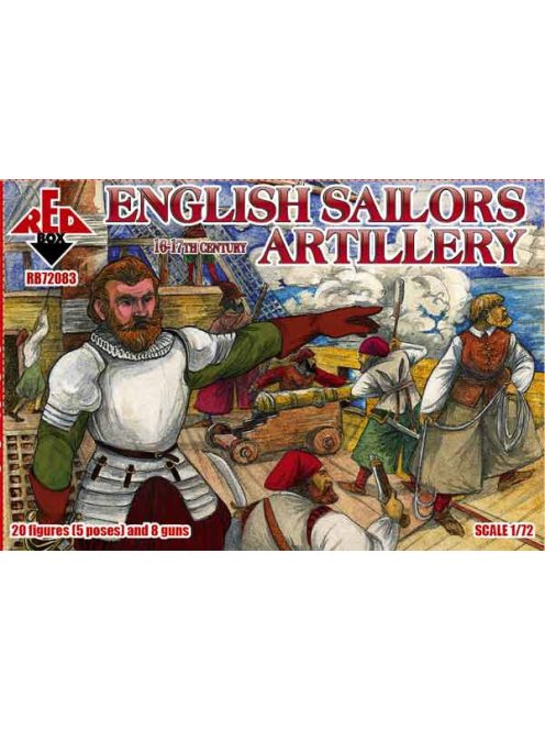 Red Box - English sailors artillery,16-17th centur