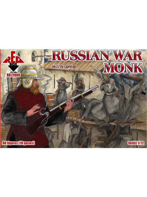 Red Box - Russian war monk, 16-17th century