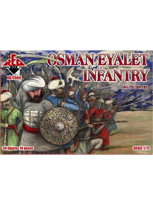 Red Box - Osman Eyalet infantry,16-17th century