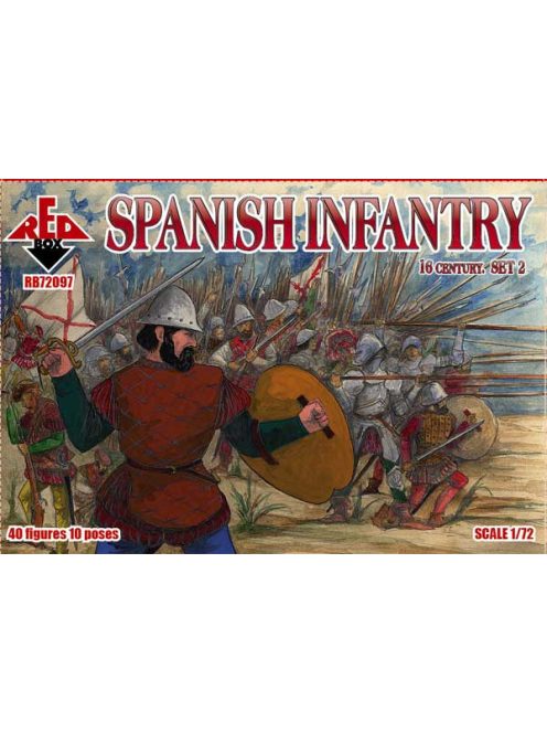 Red Box - Spanish infantry, 16th century, set 2