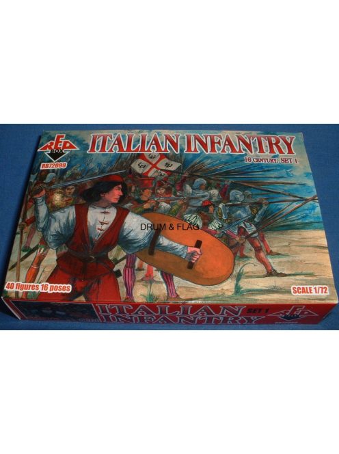 Red Box - Italian infantry, 16th century, set 1