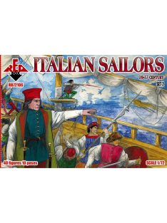 Red Box - Italian Sailors,16-17th century,set 2