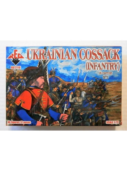 Red Box - Ukrainian Cossack(Infantry)16 Cent.Set3