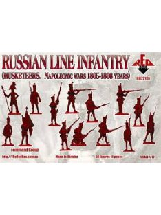 Red Box - Russian line infantry(Musketeers)1805-08