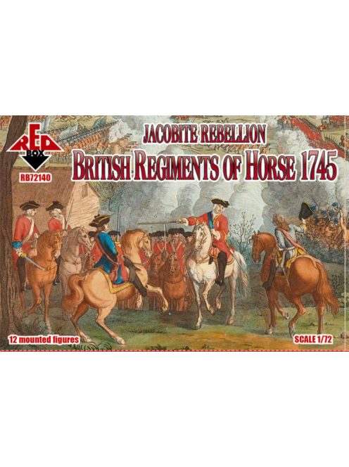 Red Box - Jacobite Rebellion. British Regiments of Horse 1745