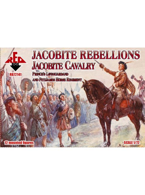 Red Box - Jacobite Rebellion.Jacobite Cavalry.Prince Lifeguard a.FitzJames Horse Regiment