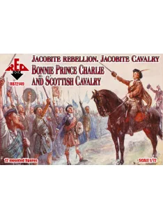   Red Box - Jacobite Rebellion. Jacobite Cavalry. Bonnie Prince Charlie and Scottish Cavalry