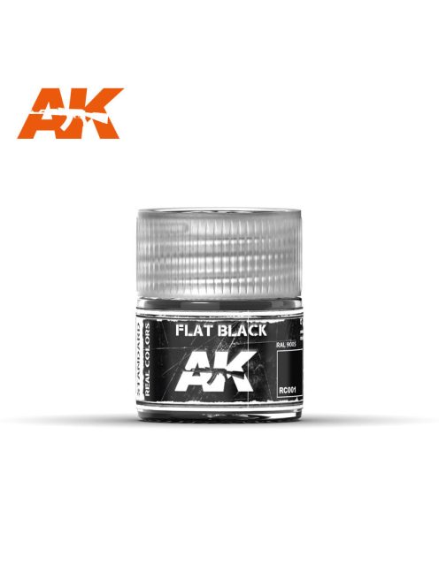 AK Interactive - Flat Black 10Ml