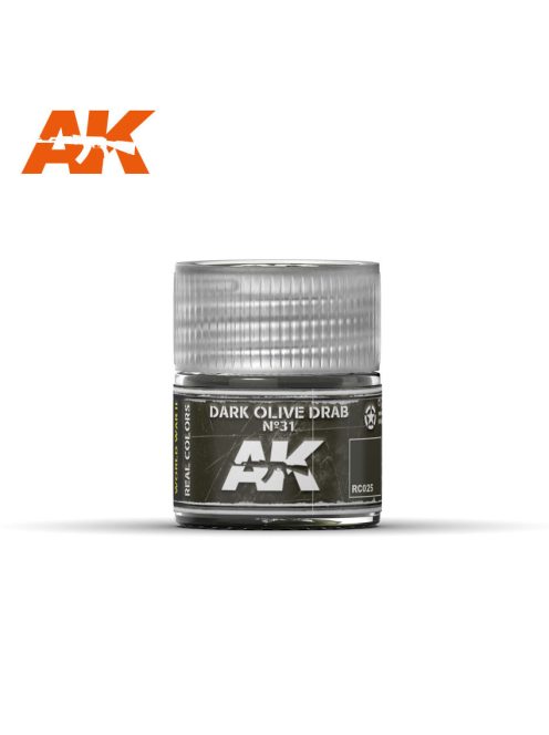 AK Interactive - Dark Olive Drab Nº31 10Ml
