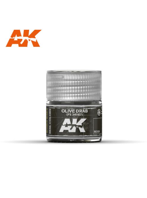 AK Interactive - Olive Drab Fs 34087   10Ml