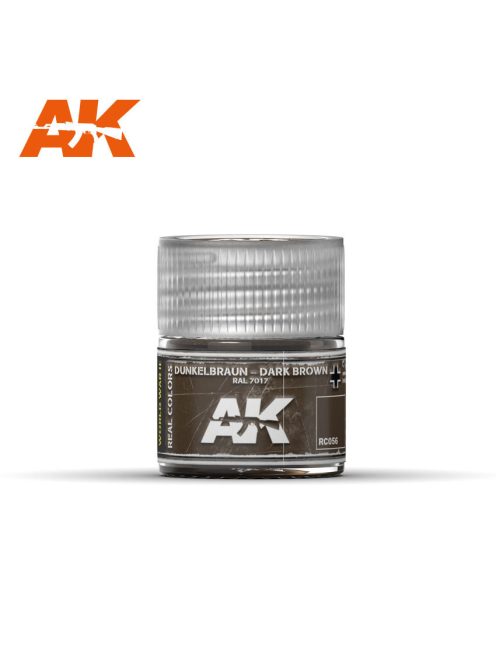 AK Interactive - Dunkelbraun-Dark Brown Ral 7017  10Ml