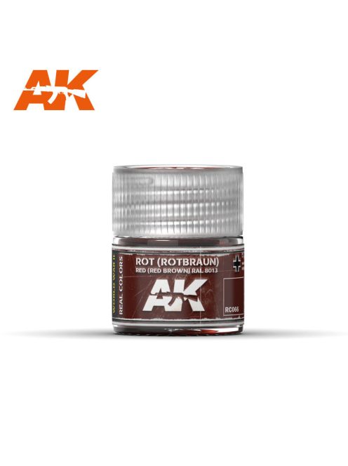 AK Interactive - Rot (Rotbraun) Red Brown Ral 8013 10Ml