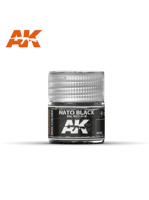 AK Interactive - Nato Black Ral 9021 F-9 10Ml