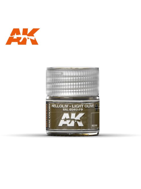 AK Interactive - Helloliv-Light Olive Ral 6040-F9  10Ml