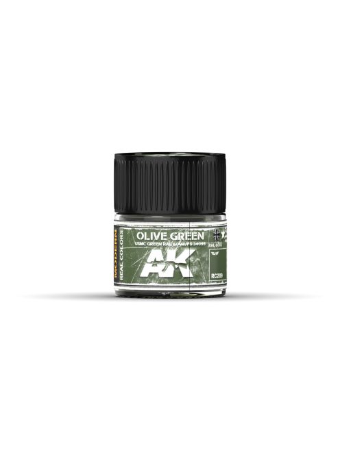 AK Interactive - Olive Green/Usmc Green Ral 6003/Fs34095 10Ml
