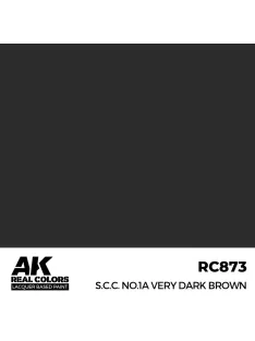 AK Interactive - S.C.C. No.1A Very Dark Brown 17 ml.