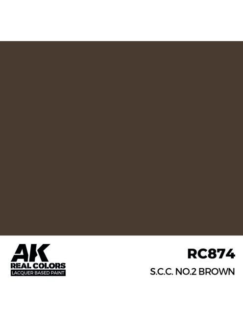 AK Interactive - S.C.C. No.2 Brown 17 ml.