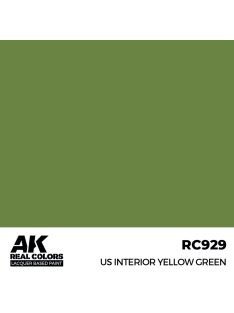 AK Interactive - US Interior Yellow Green 17 ml.