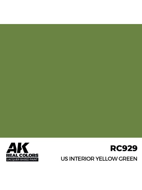 AK Interactive - US Interior Yellow Green 17 ml.
