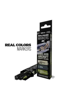   AK-Interactive - RCM110 WWII AXIS AIRCRAFT COCKPIT COLORS - SET